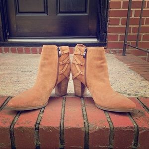 Michael Shannon Suede Ankle Boots